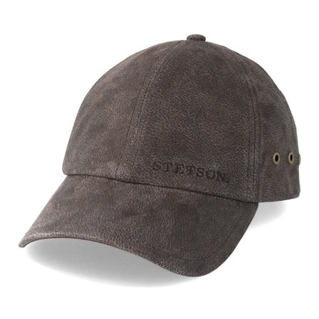 Stetson - Marron adjustable Casquette - Baseball Cap Pigskin Braun Adjustable @ Hatstore