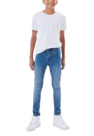 Name It Silas Xslim Jeans 2002-Tx Herr Blå 116