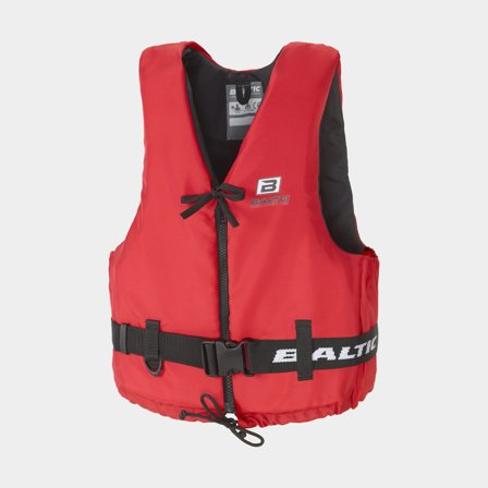 Chaleco de navegación Baltic Aqua Pro 50N, rojo, Small (30 - 50 kg)