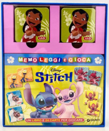 Stitch. Memo leggi e gioca. Ediz. illustrata. Con 24 Carte Walt Disney