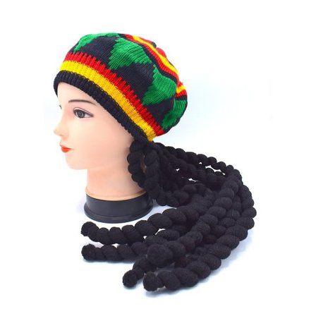 Rasta lue med dreadlocks