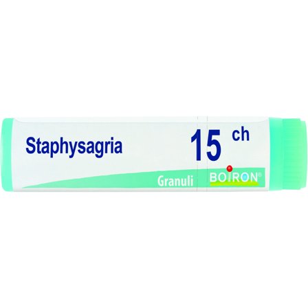 Boiron Staphysagria Globuli 15Ch Dose 1g