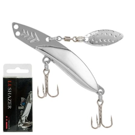 2kpl Metal VIB Blade Lure VIB Kalastusuistimet SILVER 7G