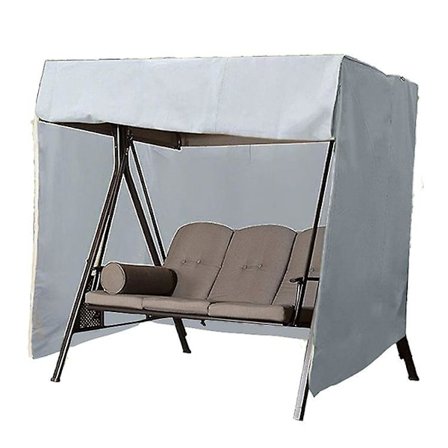Utomhus trädgårdssolskydd regnskydd gungöverdrag dammskydd (utan gunga)