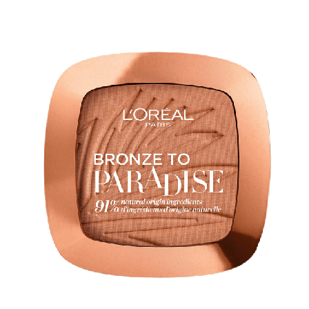 L'Oréal Paris Bronze of Paradise - 02 Baby One More Tan Puder Unisex Brun 9 G
