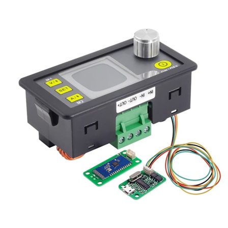Digital spenningsregulator med presis strømstyring for laboratorieinstrumentering