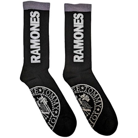 Ramones Unisex Adult Presidential Seal Socks 7 UK-11 UK Svart