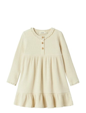 Nmfosanne Ls Dress Lil Cream Lil'Atelier