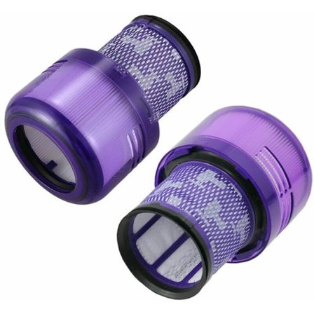 2x Tvättbart filterersättningsfilter för Dyson V11 SV14 Cyclone Animal Absolute Total Clean Dammsugare, ersätter DY-970013-02 & 97001302 Tvättbart