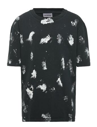 Logo Boxy Tee Short Sleeve Paint T-shirt Multi/mønstret HAN Kjøbenhavn