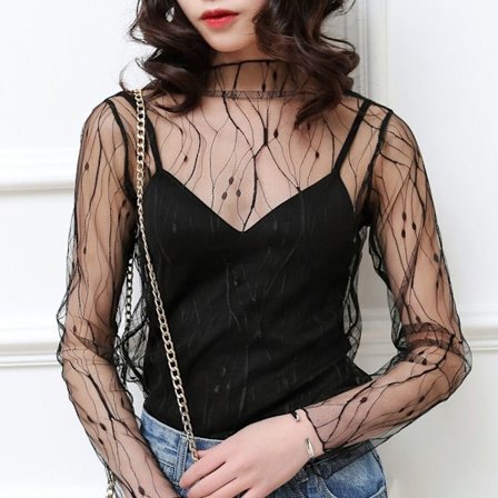 T-paita Topit läpinäkyvä pusero 2 2