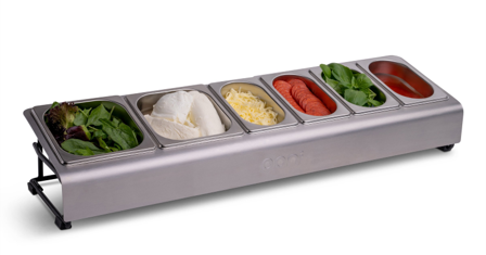 Ooni Oppbevaringsbokser med lokk, pizzatopping