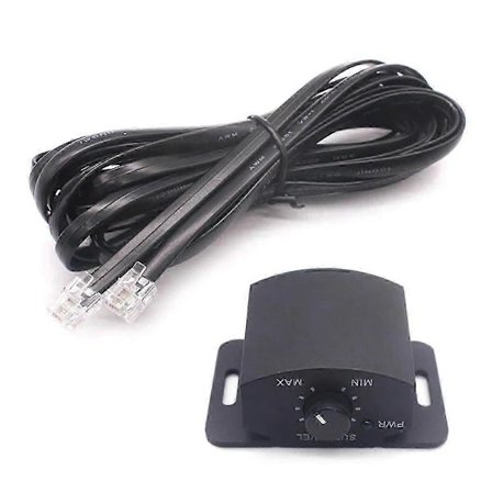 (pow yeah!)Forsterker Erstatning Bass Ratt Kontroll Fjernkontroll 6Pin Subwoofer Fjernvolumjusteringskontroll Knapp