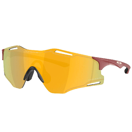 Oakley CYBR ZERO Matte Iron Red Prizm 24k