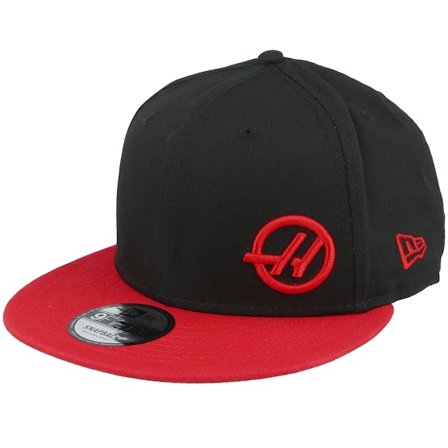 New Era - Motor - Black - snapback - Cap - Haas F1 25 Two-tone 9FIFTY Black/Red Snapback - Hatstore