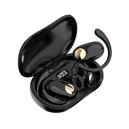 Trådlösa Bluetooth 5.0-hörlurar Stereo In Ear Earbuds Headset FAN0598(Svart)