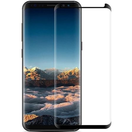 Härdat Glas för Samsung Galaxy NOTE 9 - Svart Kant Skyddsglas Skärm Ultra Motståndskraftig [Phonillico ]