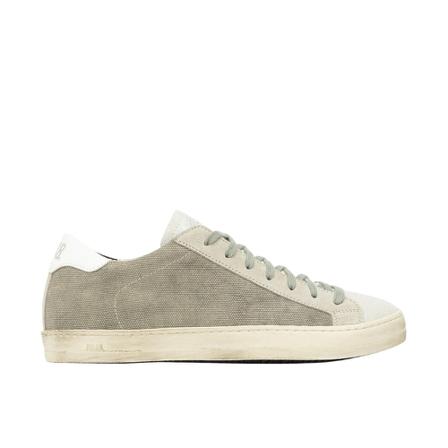 P448, Sneakers John Grijs, Dames, Maat:36 EU,Canvas
