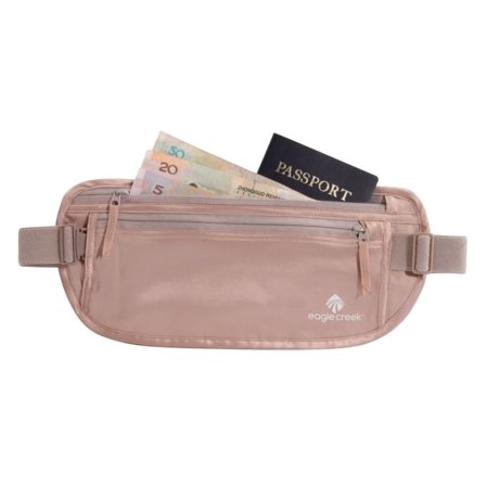 Eagle Creek Silk Undercover Money Belt valuable storage Pink OneSize