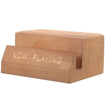 Vinyl Record Display Stand Trä Vinyl Recorder Holder Desk