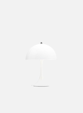 Panthella 250 oppladbar bordlampe opal - white