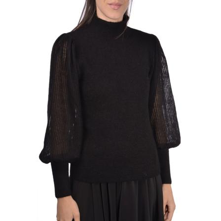 Paolo Fiorillo Capri, Turtlenecks Zwart, Dames, Maat:XS