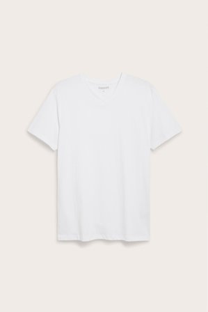Kappahl | V-ringad t-shirt | Vit