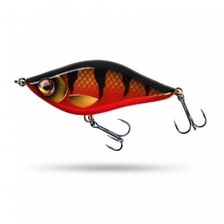 Harakiri Superswimmer 13cm, 79g Slow Sink - Red Tiger