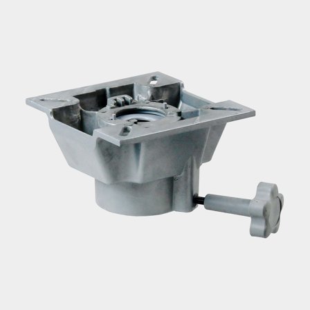 Placa de montaje ESM, 360°, para soporte de Ø7.3 cm