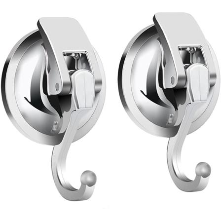 2 stk. Vakuumsugerkopper med sterk bæreevne