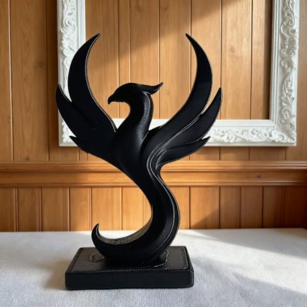 1 stk - Vakker Føniks-ornament, for skrivebordsdekorasjon