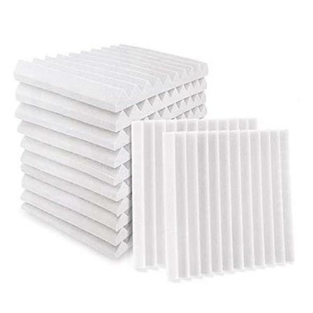 12 stk. Akustisk skumplade, Studio Wedge Tile, Akustisk skum Lydisoleret Studio Behandling Vægpanel, Et