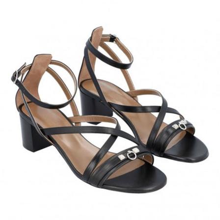 Hermès Vintage - Vintage Skor - Svart - Dam - Storlek: 39 Eu, Dam, Storlek: 39 EU