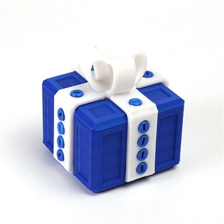 25-26 Irriterende Gaveeske med Skruer, Irriterende Gaveeske med Vrilager, 3D-Printet Spøk Skrueeske Gave til Barn Voksne