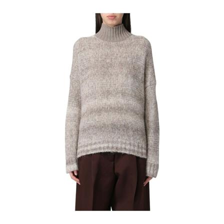 Woolrich Turtlenecks Brun, Dame Rullekraver