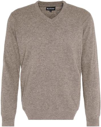 Barbour - Essential Lambswool villapaita - Dark Stone