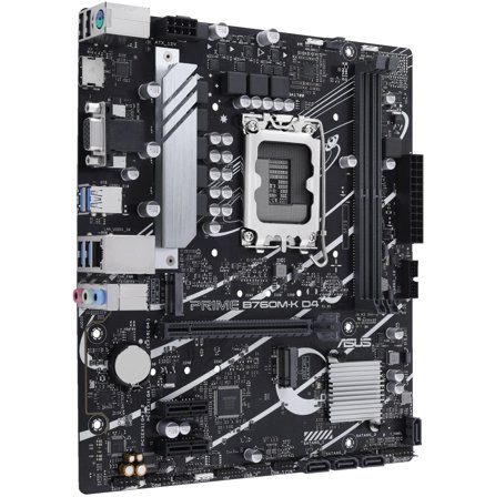 ASUS PRIME B760M-K D4 - hovedkort - mikro ATX - LGA1700-sokkel - B760