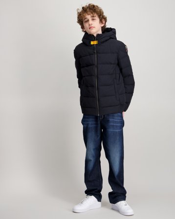 Parajumpers Cassian Boy Czarny Kurtki Chłopiec - Kids Brand Store