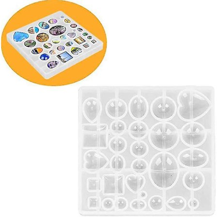 Hengende brett 30 stykker 5 stiler og 1 stk harpiksbase