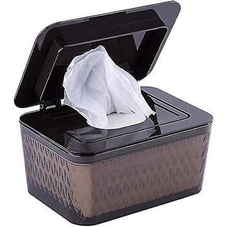 Våtserviettboks Toalettpapir Plastdispenser Baby Oppbevaring