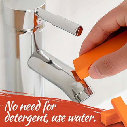 Easy Limescale Eraser Badrum Glas Rost Remover Gummi Kök