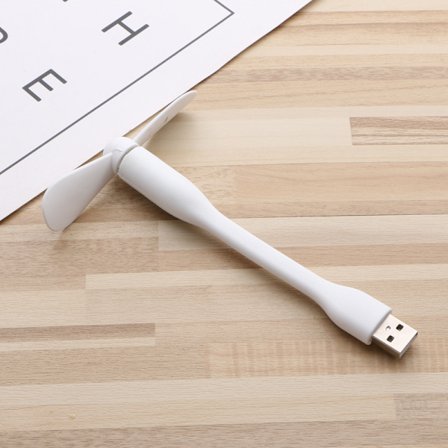 2-pakning USB Mini Fan, Telefonvifter, Mini Bærbar Mobil Datamaskin c