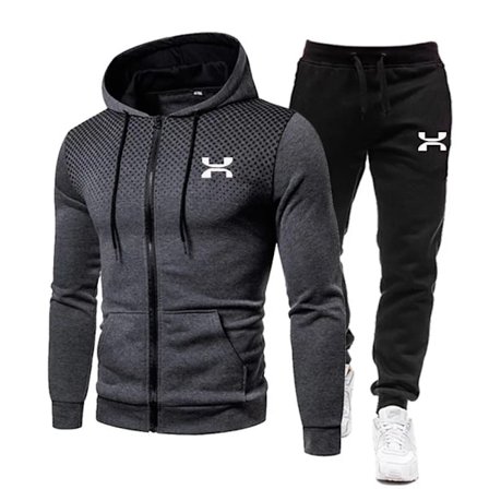 2023 Fashion Tracksuit til mænd Hoodie Fitness Gym Tøj Mænd Løbesæt Sportswear Jogger Mænds Tracksuit Vinterdragt Sport