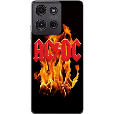 Kompatibelt Mobilskal till Motorola Motorola Moto G75 AC DC Elektrisk Rockband Musik