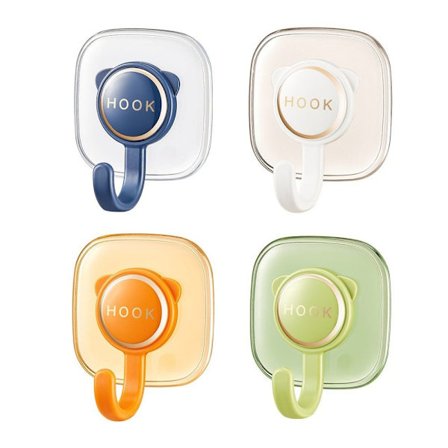 4 kpl Seinäkoukku Tarrakoukut 1 1