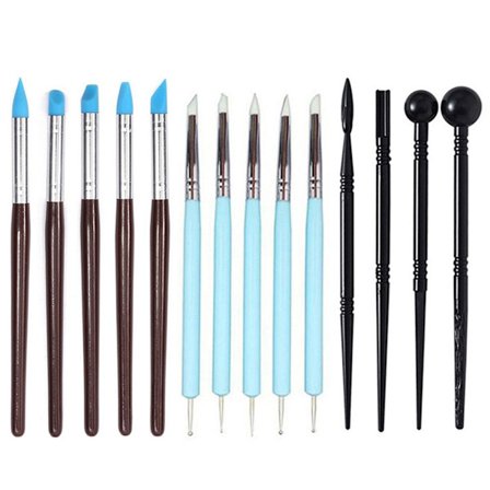 Modellerværktøj, polymer ler værktøj, keramikværktøj, keramik sæt KLB