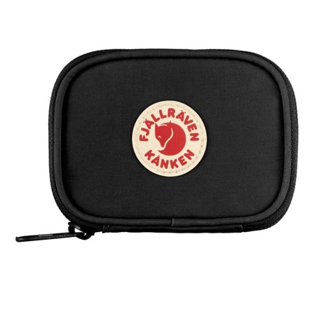 Fjällräven Kånken Card Wallet in Black, G-1000/Polyester