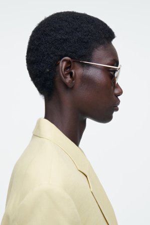 COS Women's Vista Sunglasses - Aviator in Black