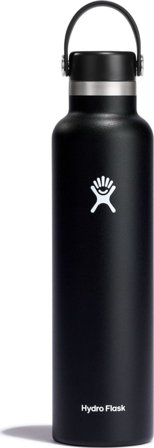 Hydroflask Standard Mouth Flex 710 ml flasks Black OneSize