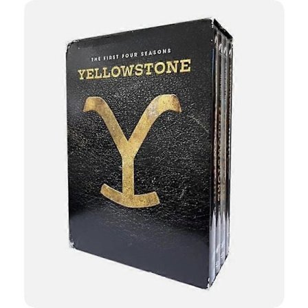 YELLOWSTONE Sesong 1-5 (DVD) Komplett 19-Disc engelsk versjon